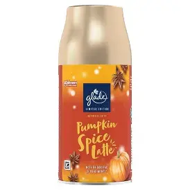 Glade Automatic Air Freshener Refill Spray Pumpkin Spice Latte 269ml